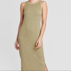 Olive Green Maxi Dress